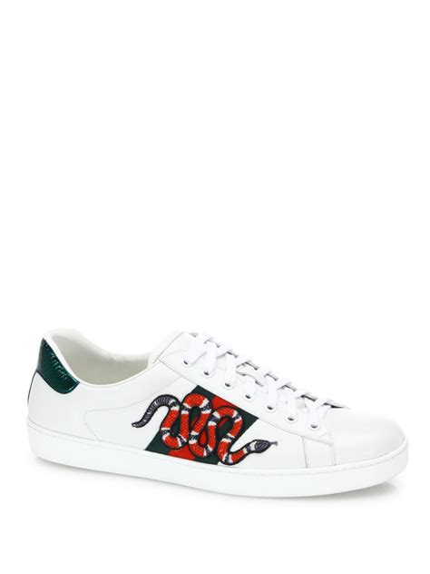 gucci ace sneakers laces|gucci snake sneakers women's.